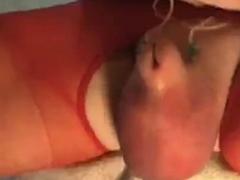 2.5L Saline Infusion Crossdresser's BDSM Adventure
