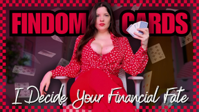 Findom Cards: Draw and Drain 18