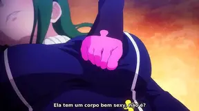 Succubus Tempts Fallen Saint with Hot Blowbang Mind-Blowing Ride