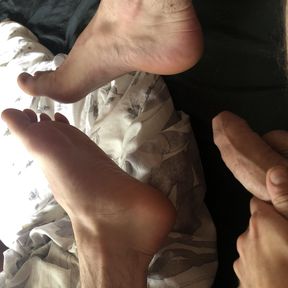 Sub boys cock n feet