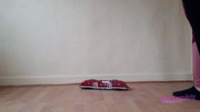 Sneaker-Girl Darleen - Toy Train Crush