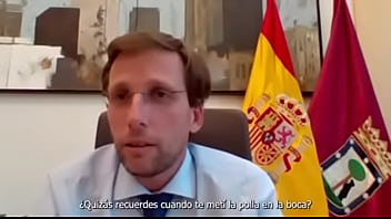 Guy talk about blowjobs with Madrid&rsquo_s Mayor