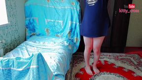 We Are Having a Hot Bath with My Cute Cock Under Hot Shower Pre Cumming Masturbation Cute Ladyboy