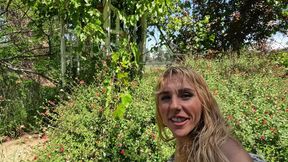 I Squirted and Got Huge Facial Outdoors