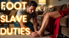 friendzoned foot slave duties