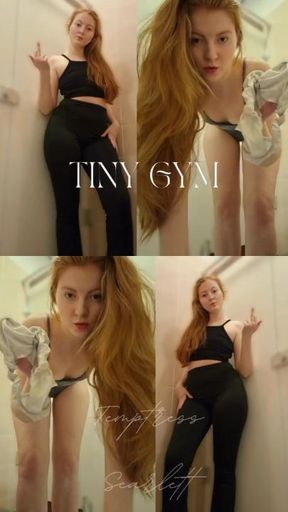 Giantess Finds You Perving in the Gym