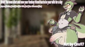 [M4M] You won a bet and now your femboy acquaintance has to be your wifey for a day