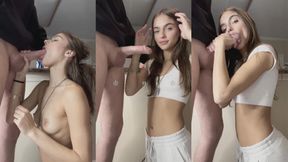 kinsley wyatt sucks her bfs dick porn video