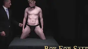 Boyish Smooth Slave Boy Barebacked By Two Muscle Stepdaddies
