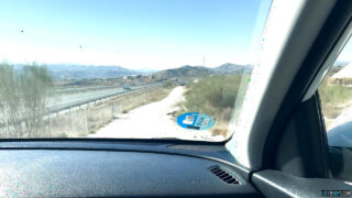 Kiimaiset leikkaamattomat amatöörit Sebastian Kane ja Mitch Schif ilman satulaa anaali hakkaavat ulkona