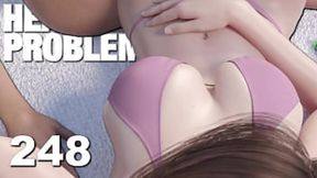 Massive cleavage on display &mdash;  heart-stopping breasts begging to be devoured ? #248