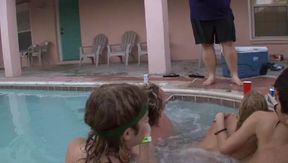 18 And Horny Hot Tub Sexfest