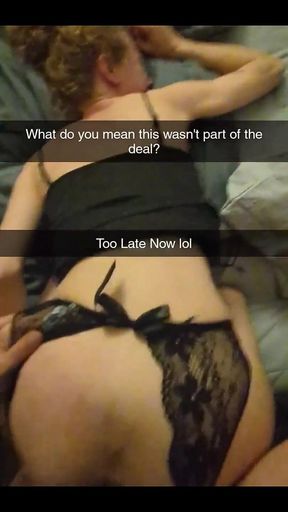 Real Cheating Amateur MILF Wife Pays March Madness Bet on Snapchat -richelle Rose