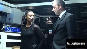 Playful ebony Lola Marie loves some spanking pleasure