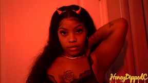 HoneyDippedC Devil give MademOhlala a Strap