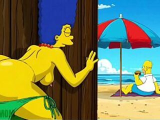 Married Housewife Likes Sucking and Screwing Large Ebony Dicks. Toon Parody. The Simpsons parody. Most excellent Compilation Bitch Wife