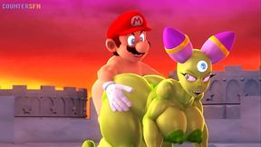 Mario comendo a Cackletta