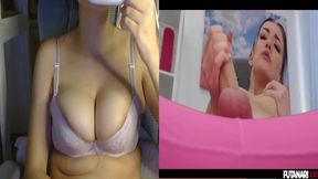Real Life Futanari destroy gushing lesbians with massive dicks