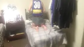 Husband Caught Gay Masterbateing With Wifes Dildo 8 Min