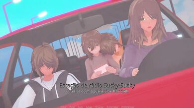 Giving a ride to the hot policewoman in Twisted World