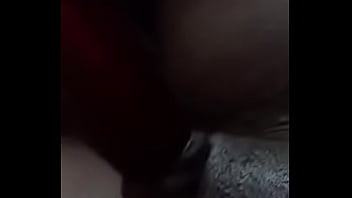 Hot ebony teen pussy play