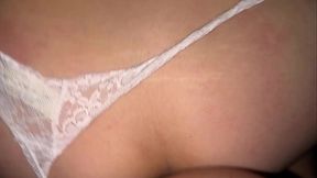 Latina milf gets her ass spanked and fucked by a toy