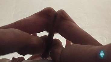 CREAMPIE Opening the Closed Ass of My STR8 Friend