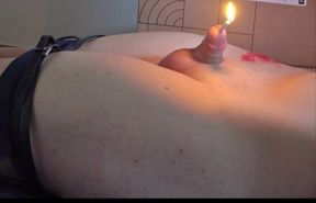 Cock hard torture - Urethra candle