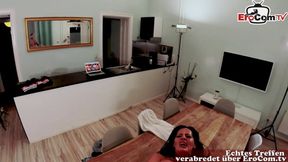 Deutsches Dicke Titten Milf POV Date