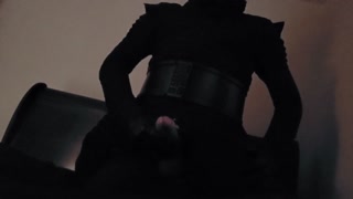 Kylo Ren Jacks Off In His Bedroom