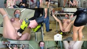 They ripped off her clothes & gagged her with her own panties for strict breast bound drill-do torment (MP4 SD 3500kbps)
