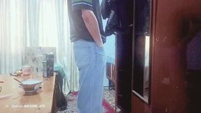 Hidde Camera (Guy Changing Clothes)