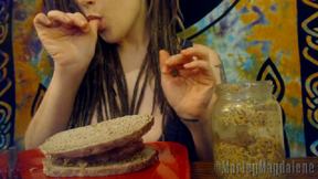 Hungry Giantess Makes YOU A Sandwich