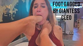 Foot Gagged by Giantess Cleo