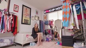 Horny Cutie Pie Della Cate Hooks Up With Bryan Gozzling!