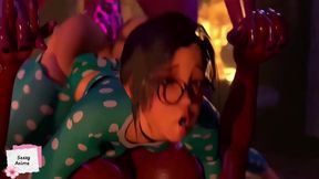 Two Transsexuals Perform Double Penetration on a Woman