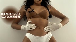 Aria Nicole’s Self Belly Examination 1080p