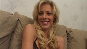 Petite Angel gets her ass licked and fucked in a threesome