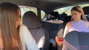 ALISA and NICOLE - I'll give you a ride, but not for money! (HD)