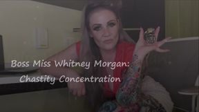 Boss Whitney Morgan Chastity Concentration Pt1