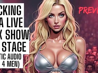 Banged on Stage in a Sex Show - Audio Porn