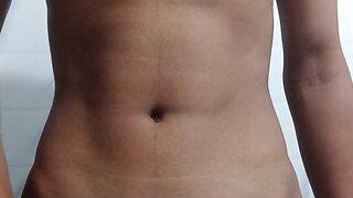 Indian boy displaying his genitals and ejaculating