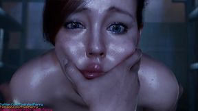 Mary Jane gets fucked by futa silver sable in the shed.