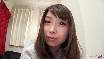 Slim Japanese Step-Sister talk to Fuck and filmed POV with Iphone in Uncensored Japan Porn