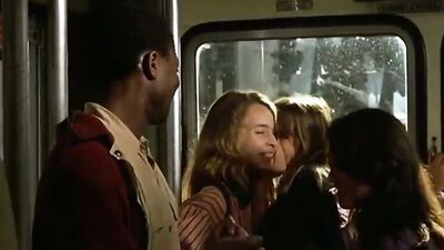 Horny white MILF seduced and fucked by a young black guy