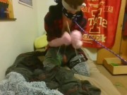 Master's Pet Tied Up