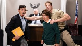 Courtroom fuck with Seth Peterson and Mark Lax