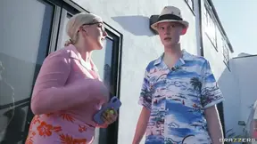 Watch sexy neighbors Marica Hase and Christie Stevens get naughty