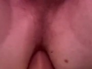 Dildo against the wall