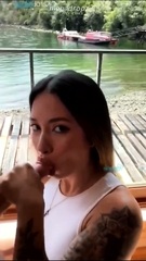Karol Rosado Gets Banged By The Lakeside